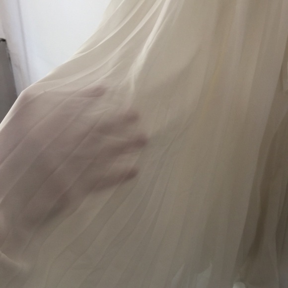 Lipsy London pleated chiffon mini dress - Picture 2 of 5